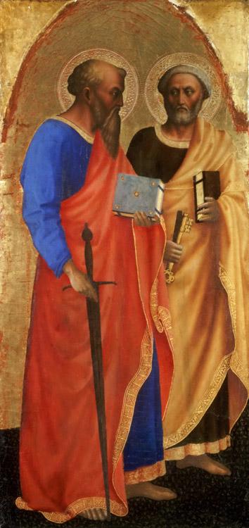 MASOLINO da Panicale Saint Peter and Saint Paul (nn03)